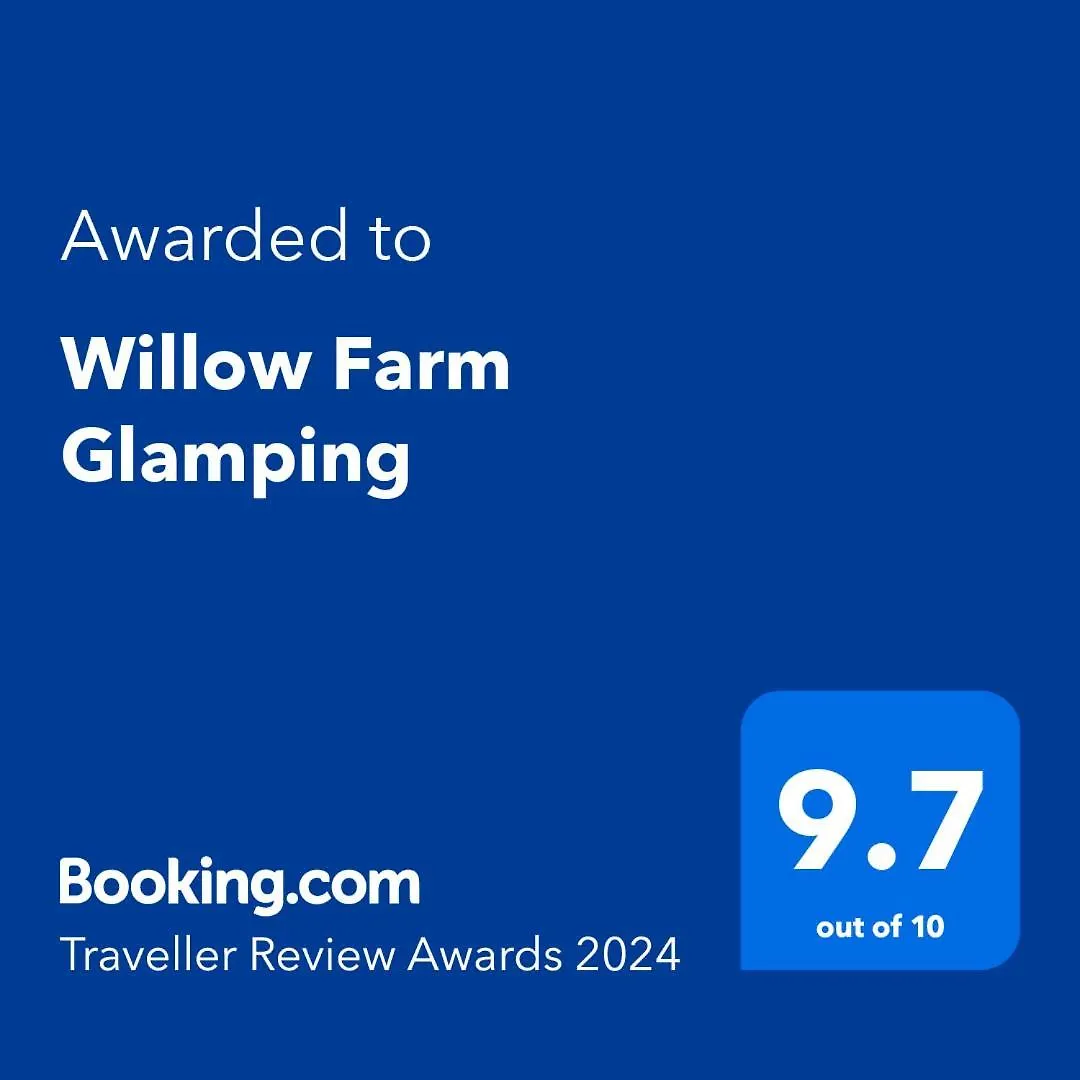 Kamp alanı Willow Farm Glamping Chester Birleşik Krallık